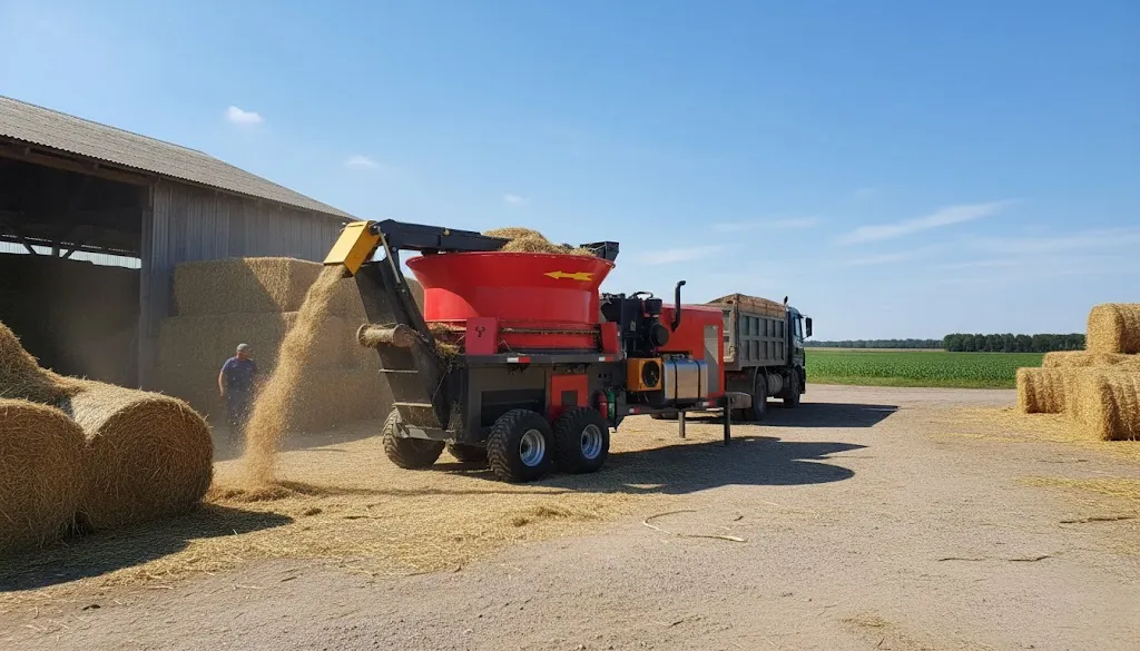 9F-70 Forage Grinder application