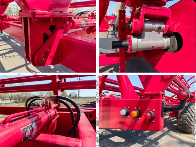 9JYY-4.5 Round Bale Trailer product detail