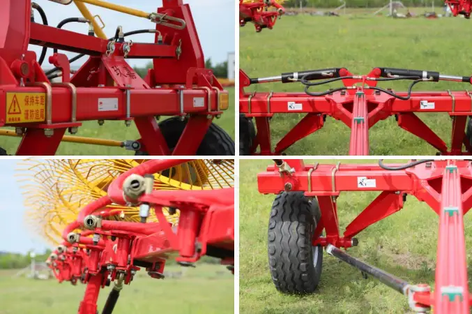 9LZ-6.0 Finger Wheel Rake product detail