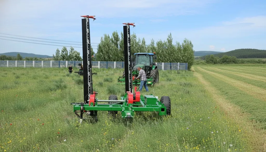 Double Blade Mower application